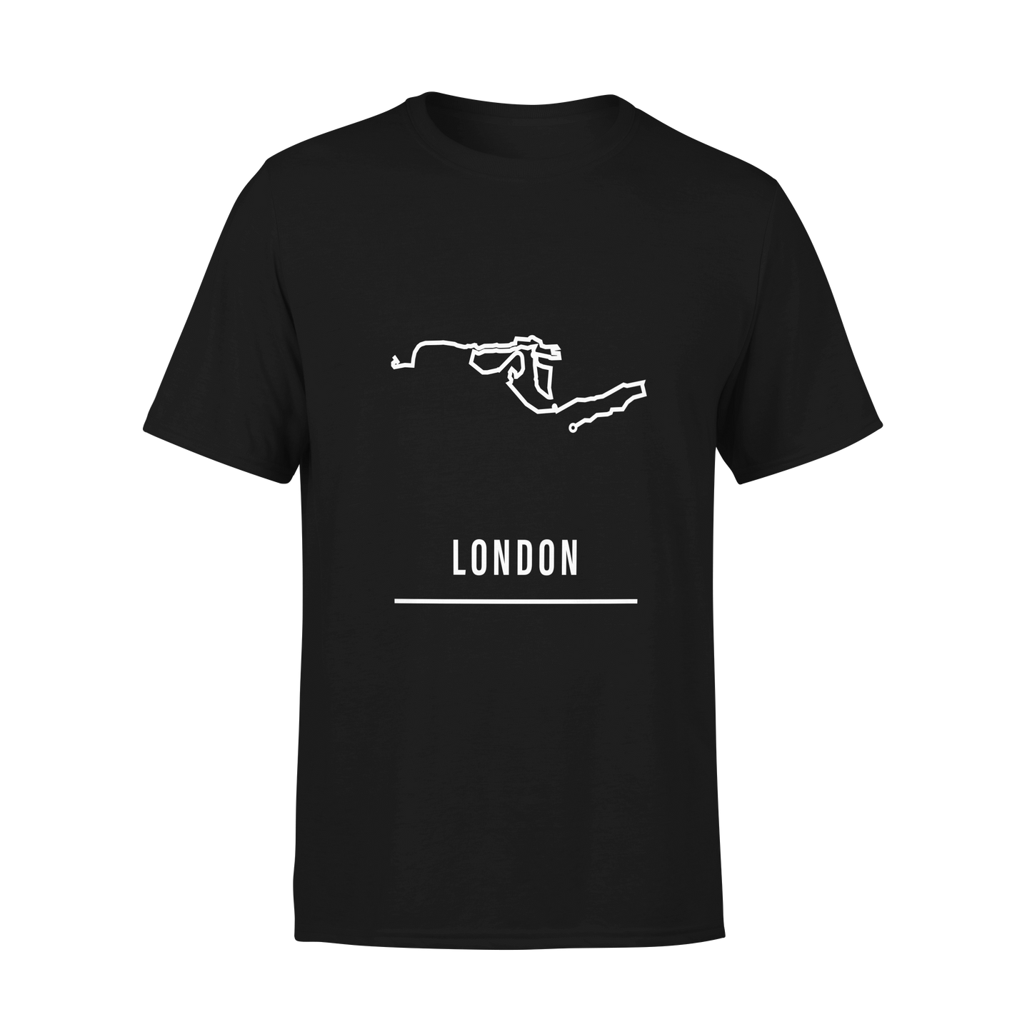 T-Shirt Hardloop Route