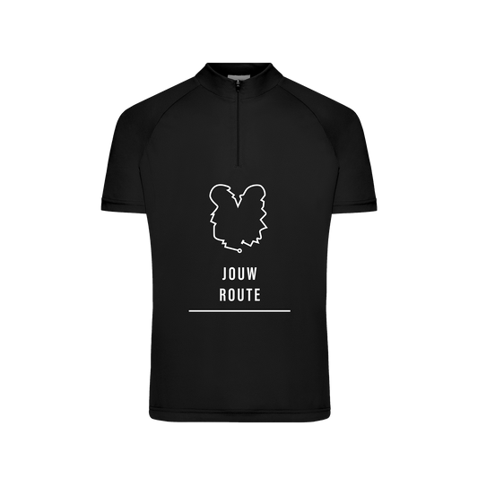 STRAVAshirt - Routeshirt - Rebel & Dutch - Rebel and Dutch - wielren shirt
